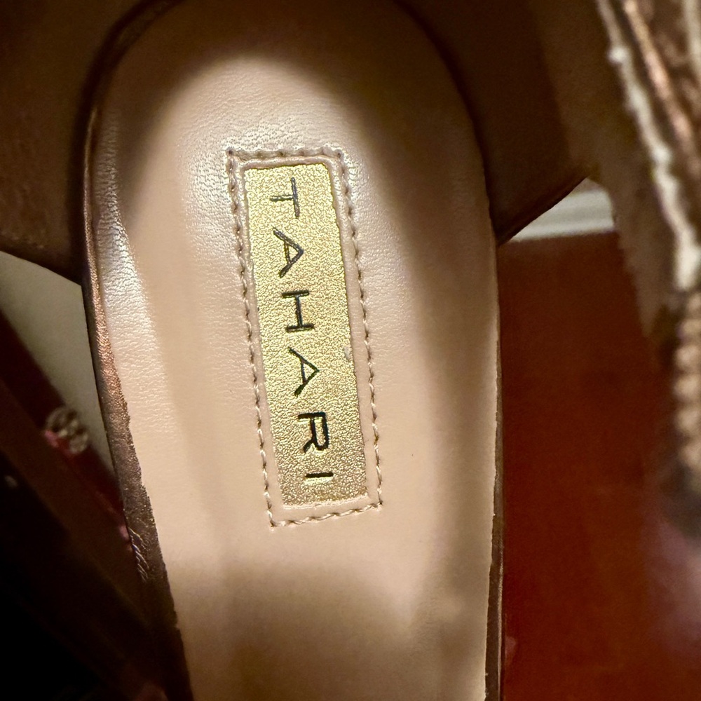 As New: Tahari Platform Heels - Picture 9 of 12